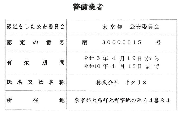 許可証